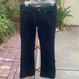 Paige Denim Hollywood Hills Black 26